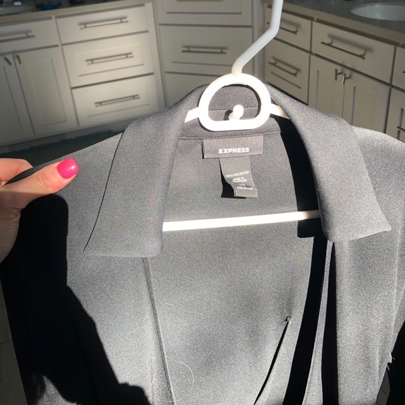 Express black wrap dress - Picture 2 of 4